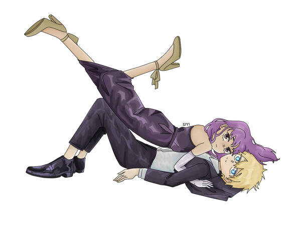Emma and Asta (OC Full Body / Full Render)